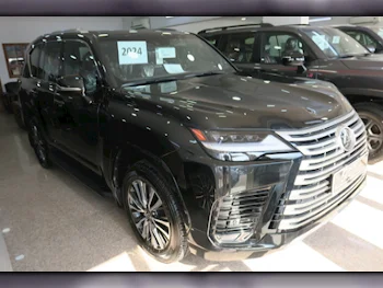 Lexus  LX  600 Luxury  2024  Automatic  0 Km  6 Cylinder  Four Wheel Drive (4WD)  SUV  Black  With Warranty