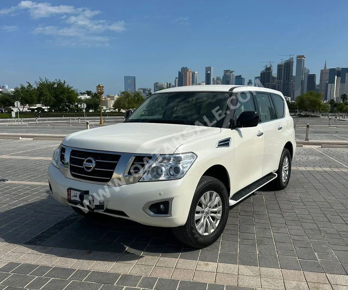 Nissan  Patrol  SE  2018  Automatic  152,000 Km  6 Cylinder  Four Wheel Drive (4WD)  SUV  White