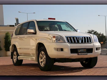 Toyota  Prado  VX  2008  Automatic  210,000 Km  6 Cylinder  Four Wheel Drive (4WD)  SUV  White