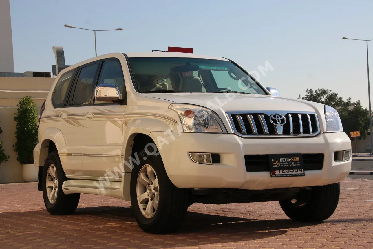 Toyota  Prado  VX  2008  Automatic  210,000 Km  6 Cylinder  Four Wheel Drive (4WD)  SUV  White