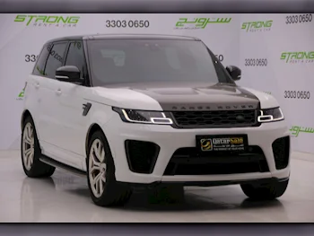 Land Rover  Range Rover  Sport SVR  2018  Automatic  127,000 Km  8 Cylinder  Four Wheel Drive (4WD)  SUV  White