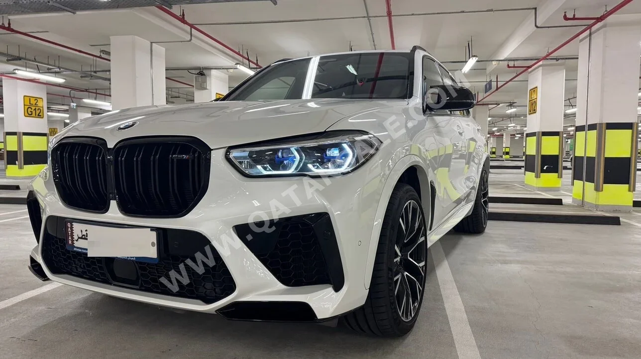 BMW  X-Series  X5 M Competition  2020  Tiptronic  67,000 Km  8 Cylinder  All Wheel Drive (AWD)  SUV  White  With Warranty