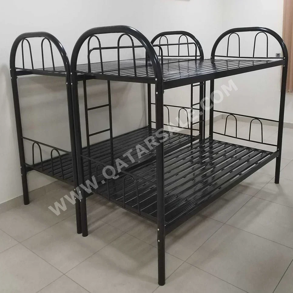 Beds - Double bunk  - Black  - Mattress Included