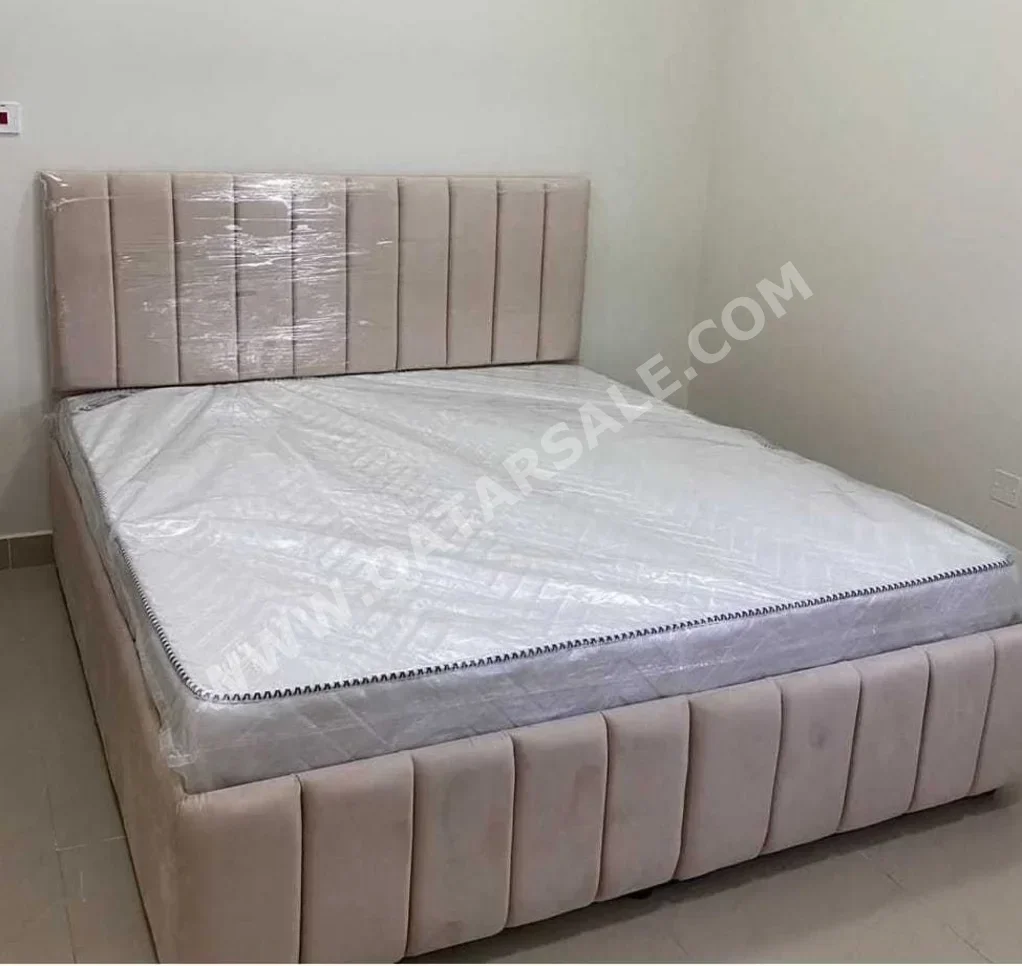 Beds - King  - Brown  - Mattress Included