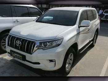 Toyota  Prado  2019  Automatic  77,000 Km  6 Cylinder  Four Wheel Drive (4WD)  SUV  White