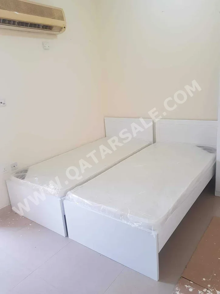 Beds - Single  - White  - Mattress Included