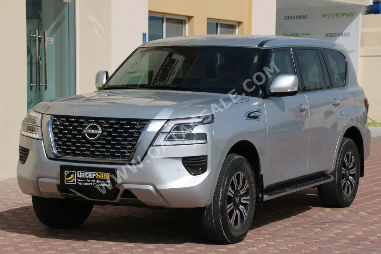 Nissan  Patrol  SE  2022  Automatic  100,000 Km  6 Cylinder  Four Wheel Drive (4WD)  SUV  Silver  With Warranty