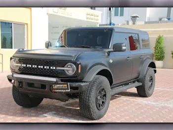 Ford  Bronco  Wild Trak  2022  Automatic  49,700 Km  6 Cylinder  Four Wheel Drive (4WD)  SUV  Black  With Warranty