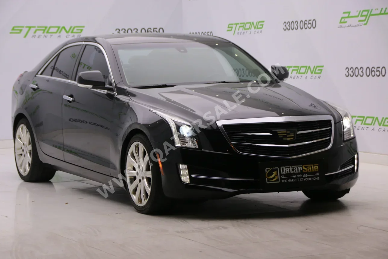 Cadillac  ATS  2017  Automatic  83,000 Km  4 Cylinder  Rear Wheel Drive (RWD)  Sedan  Black