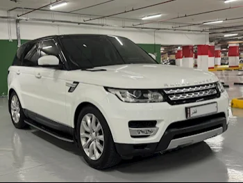 Land Rover  Range Rover  Sport HSE  2017  Automatic  89,000 Km  6 Cylinder  Four Wheel Drive (4WD)  SUV  White