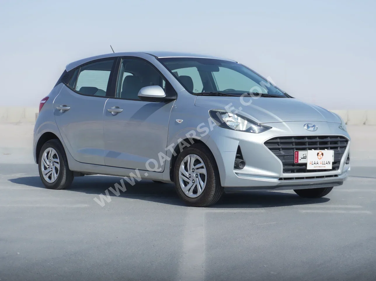 Hyundai  I  10  2022  Automatic  97,000 Km  4 Cylinder  Front Wheel Drive (FWD)  Hatchback  Silver