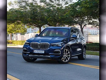 BMW  X-Series  X5  2019  Automatic  50,000 Km  6 Cylinder  Four Wheel Drive (4WD)  SUV  Blue