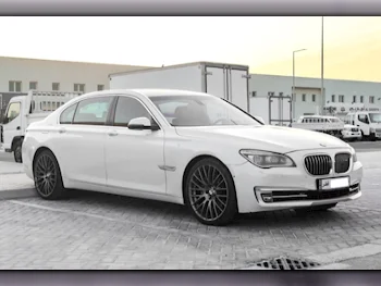 BMW  7-Series  740 Li  2011  Automatic  201,000 Km  6 Cylinder  Rear Wheel Drive (RWD)  Sedan  White