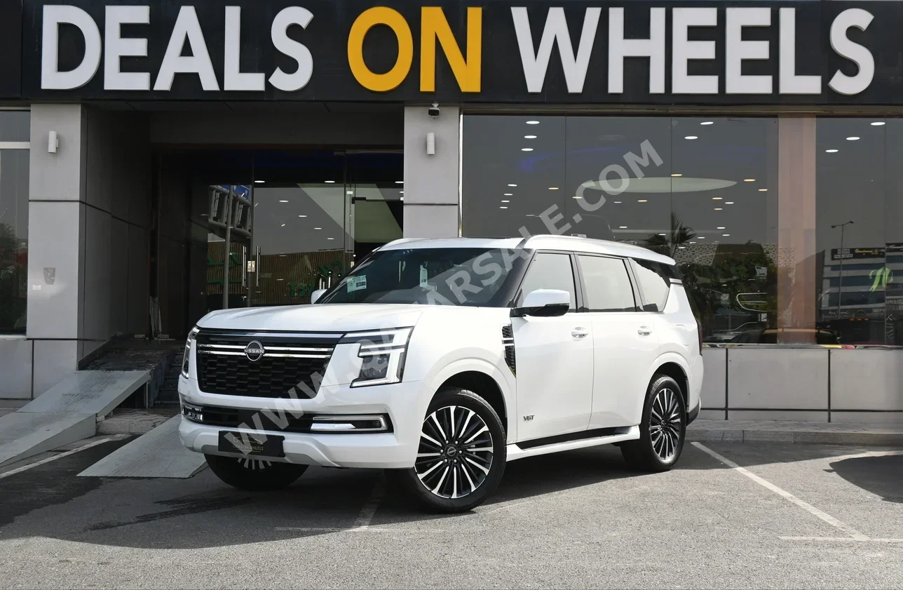 Nissan  Patrol  Platinum turbo  2025  Automatic  0 Km  6 Cylinder  All Wheel Drive (AWD)  SUV  White  With Warranty