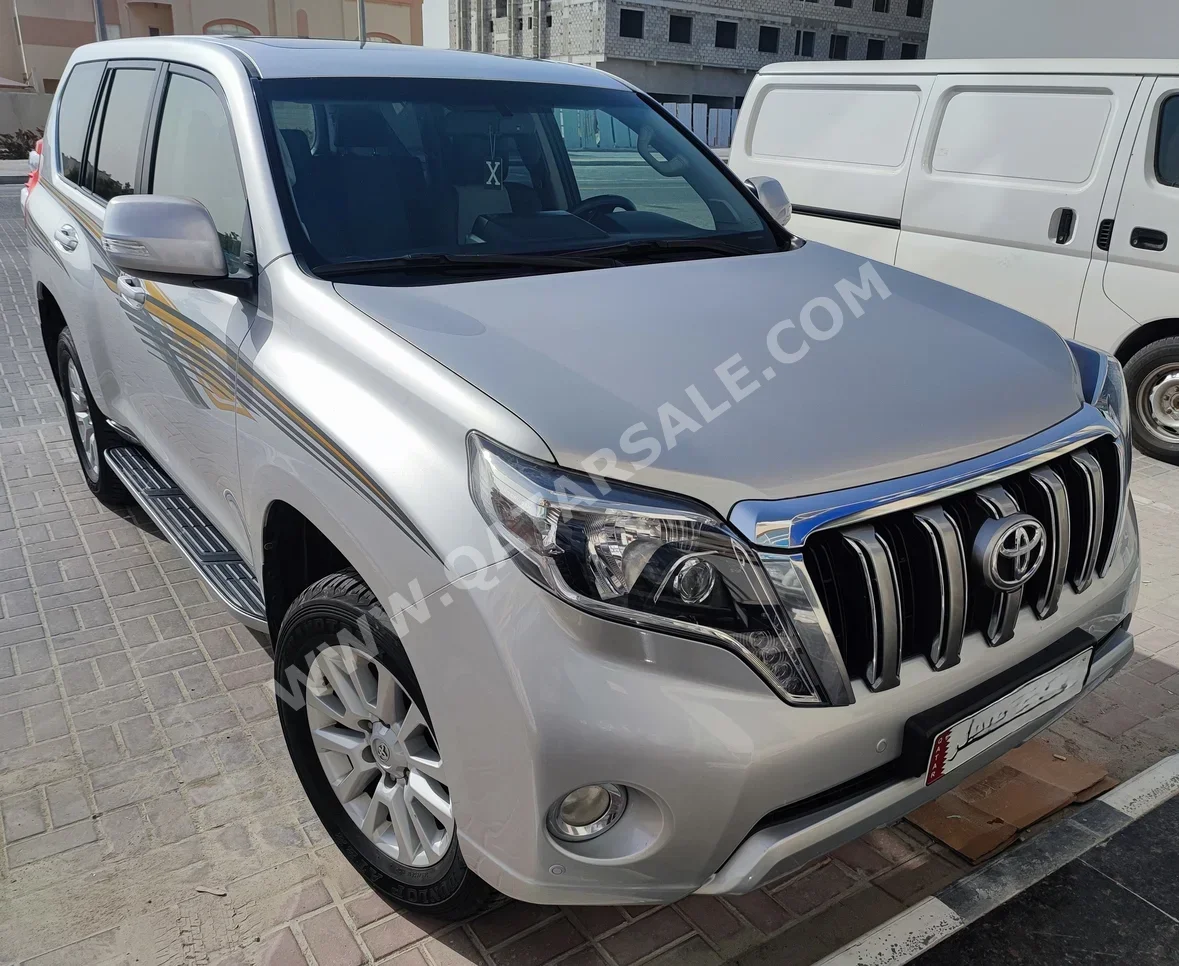 Toyota  Prado  VX  2014  Automatic  150,000 Km  6 Cylinder  Four Wheel Drive (4WD)  SUV  Silver