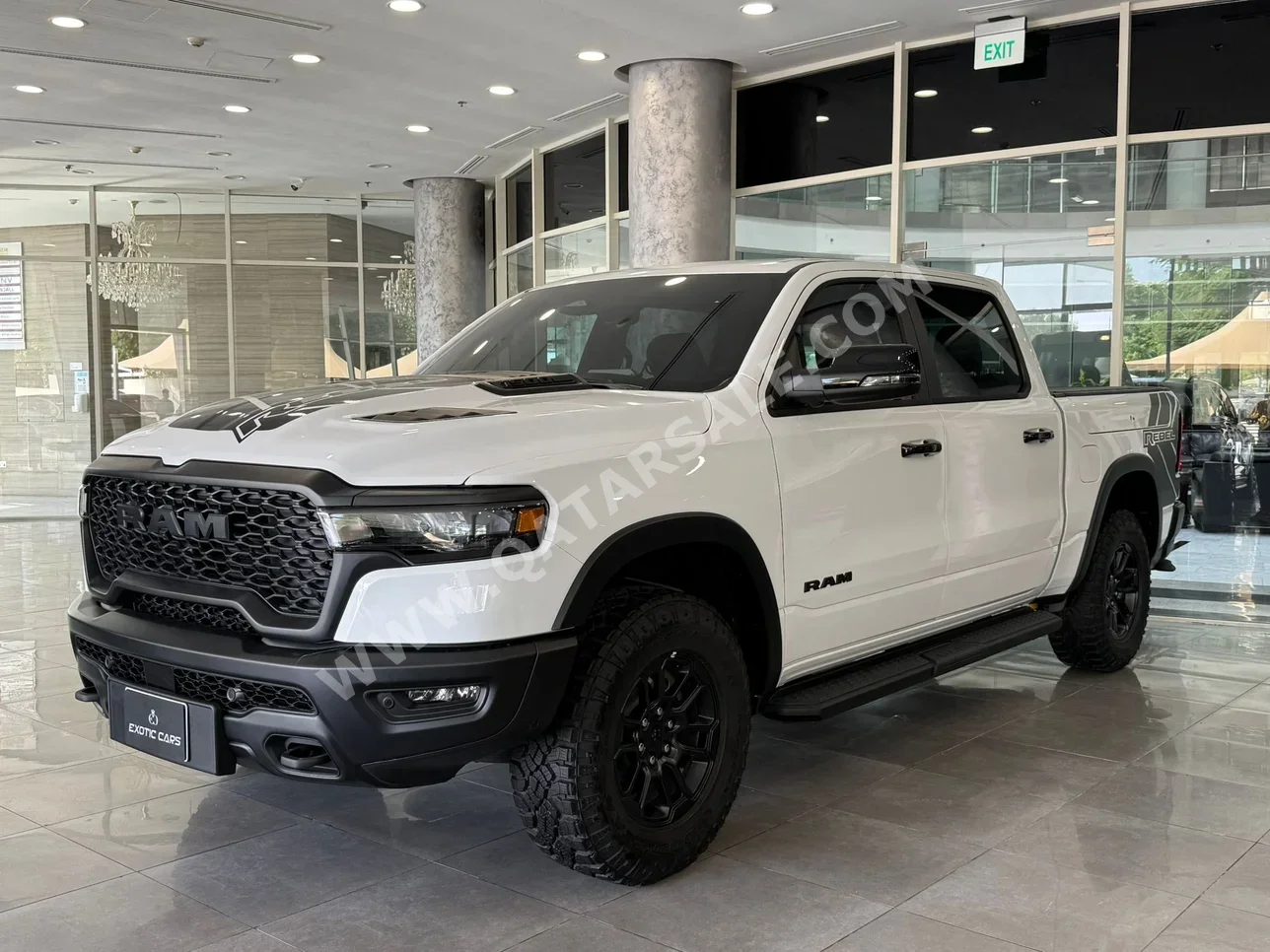 Dodge  Ram  Rebel  2025  Automatic  2,000 Km  6 Cylinder  Four Wheel Drive (4WD)  Pick Up  White  With Warranty