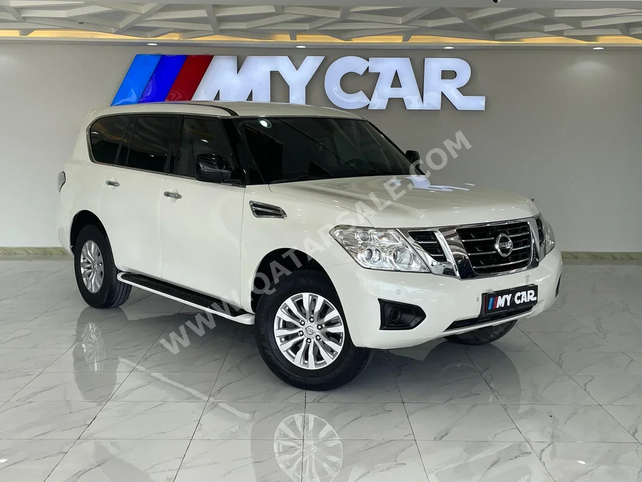 Nissan  Patrol  2019  Automatic  152,000 Km  6 Cylinder  Four Wheel Drive (4WD)  SUV  White