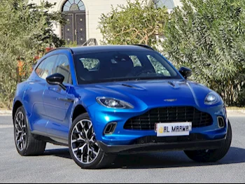 Aston Martin  DB  X  2021  Automatic  88,000 Km  8 Cylinder  All Wheel Drive (AWD)  SUV  Blue  With Warranty