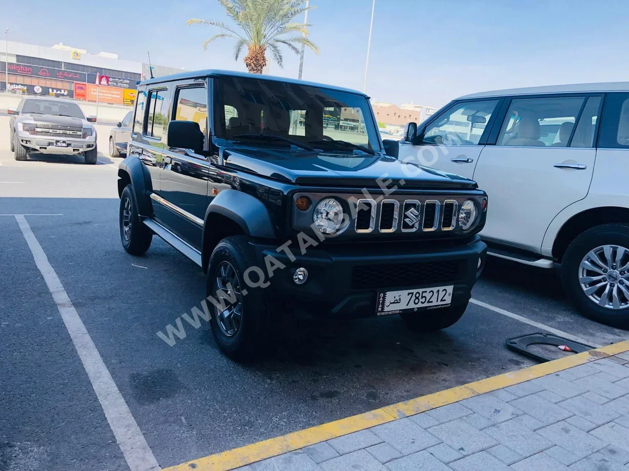 Suzuki  Jimny  2024  Automatic  7,700 Km  4 Cylinder  Four Wheel Drive (4WD)  SUV  Black  With Warranty