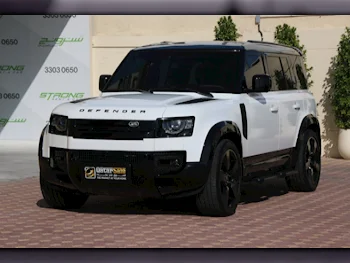 Land Rover  Defender  110 X Dynamic  2023  Automatic  17,000 Km  6 Cylinder  Four Wheel Drive (4WD)  SUV  White  With Warranty