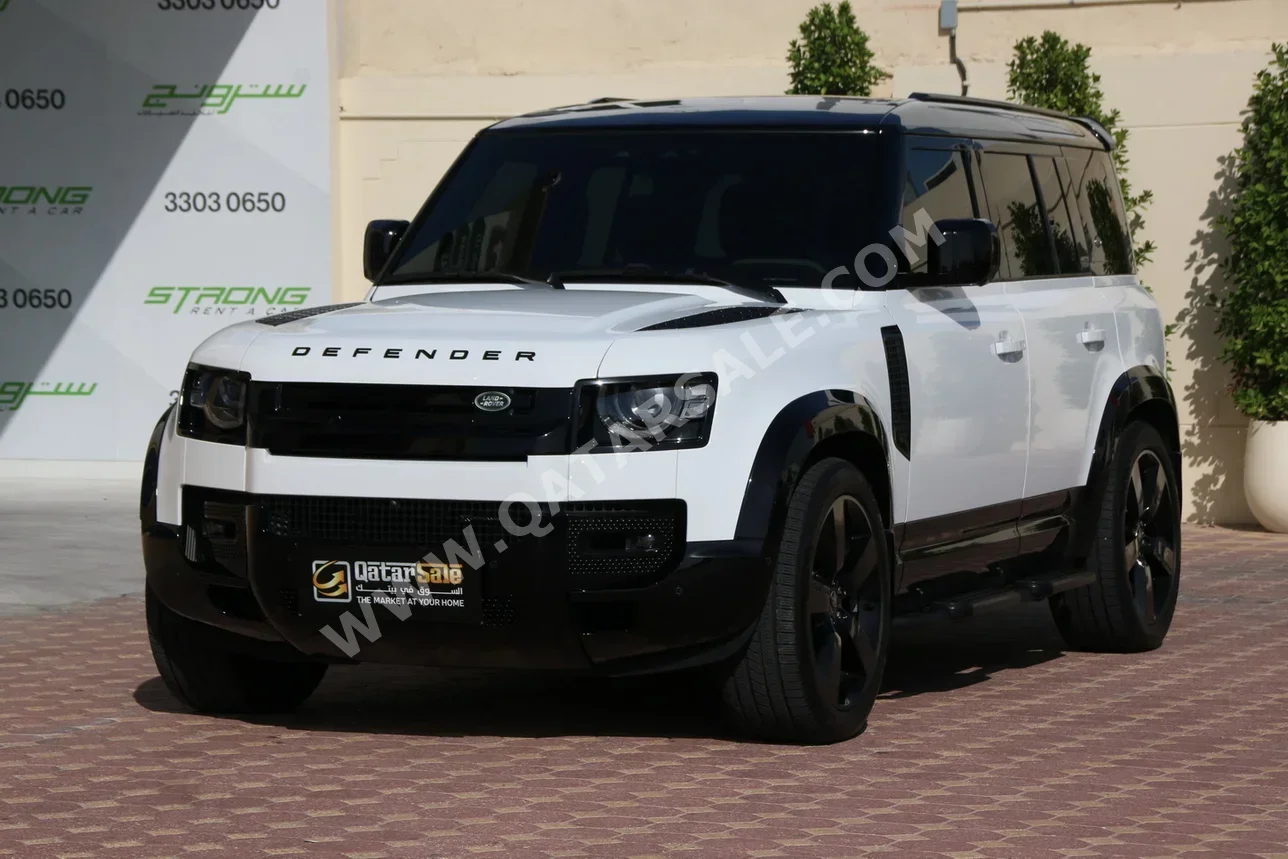 Land Rover  Defender  110 X Dynamic  2023  Automatic  17,000 Km  6 Cylinder  Four Wheel Drive (4WD)  SUV  White  With Warranty