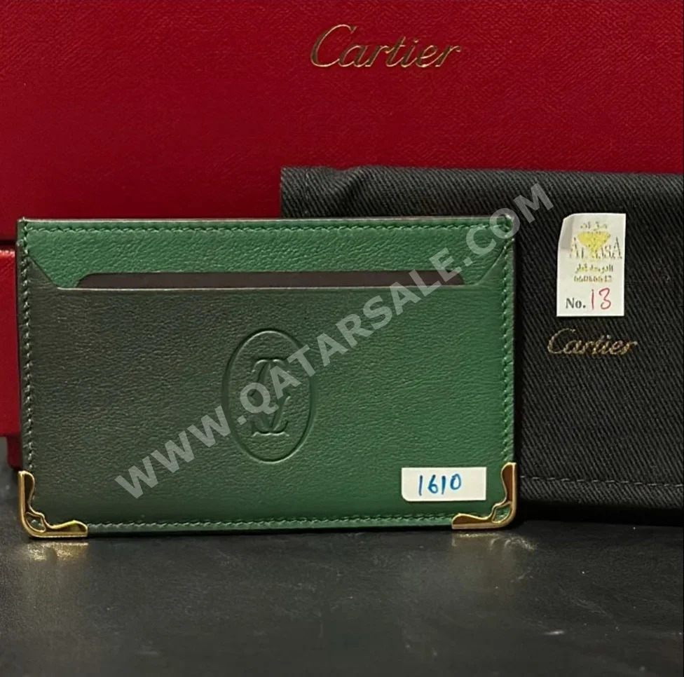 Wallet Cartier  Light Green