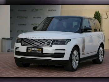 Land Rover  Range Rover  Vogue Super charged  2020  Automatic  47,583 Km  6 Cylinder  Four Wheel Drive (4WD)  SUV  White