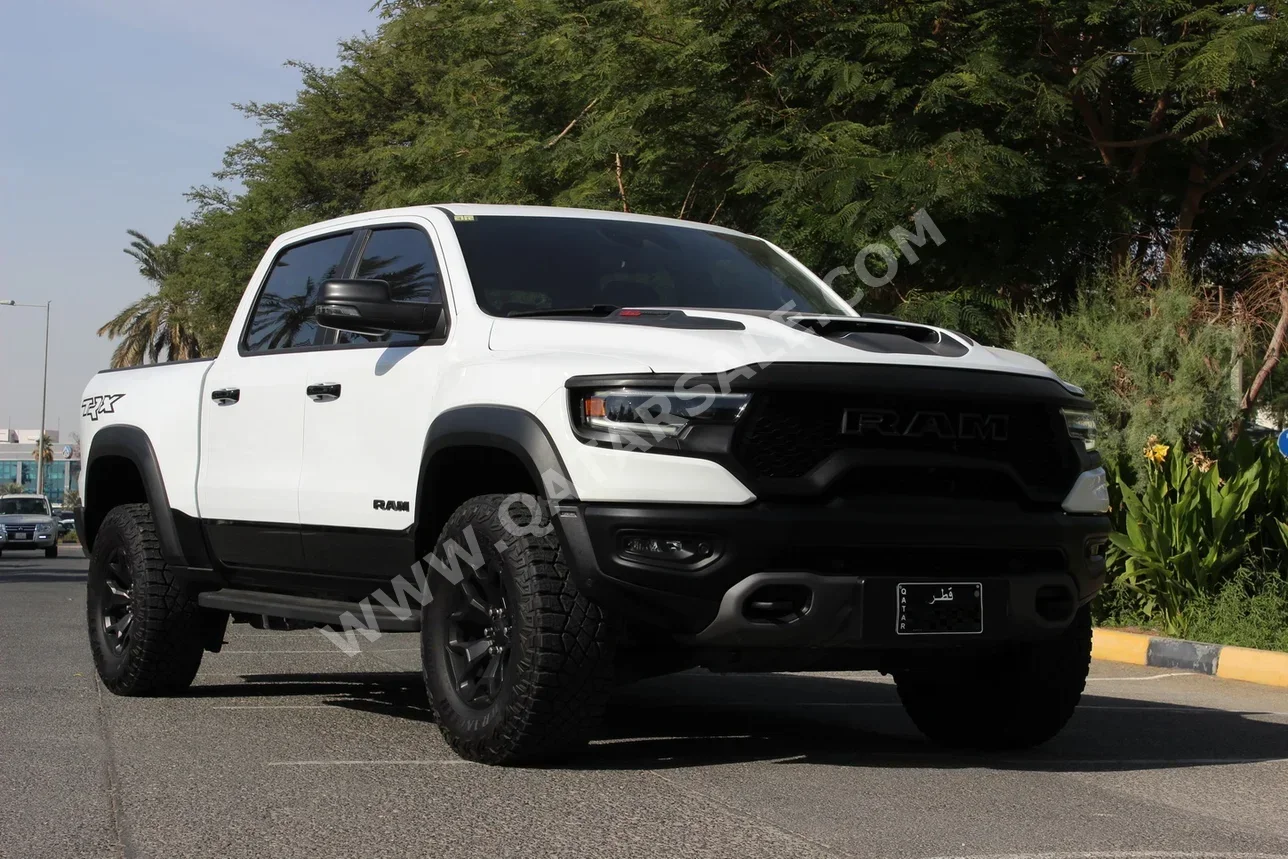 Dodge  Ram  TRX  2023  Automatic  14,000 Km  8 Cylinder  Four Wheel Drive (4WD)  Pick Up  White  With Warranty