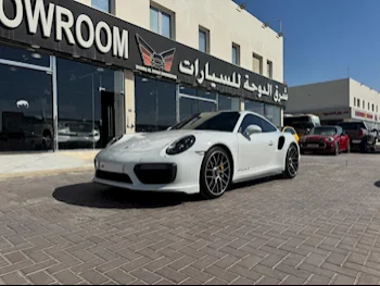 Porsche  911  Turbo S  2017  Automatic  58,000 Km  6 Cylinder  Rear Wheel Drive (RWD)  Coupe / Sport  White