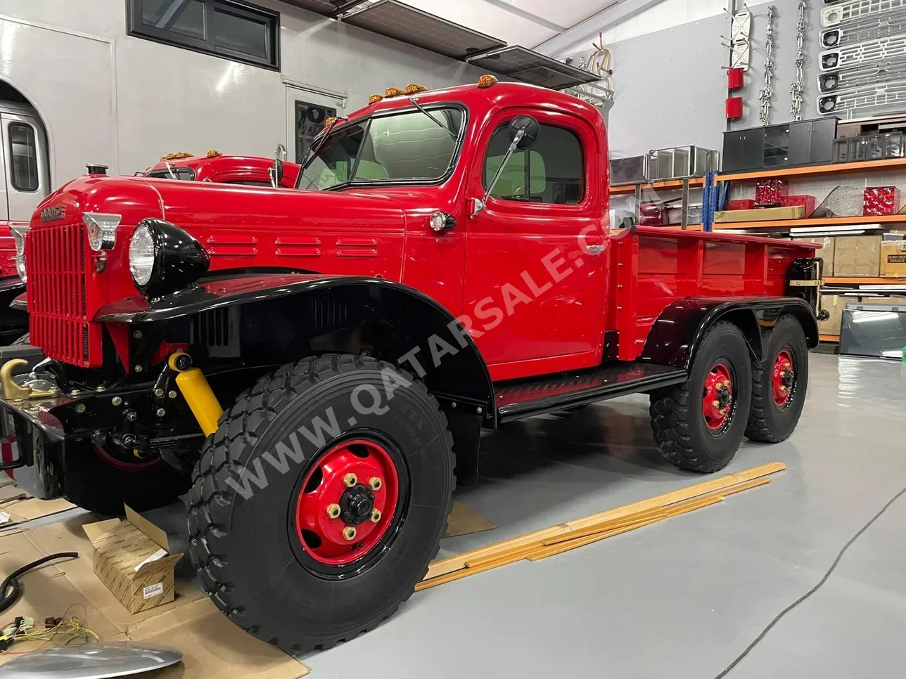 Dodge  Power Wagon  1952  Automatic  999,999 Km  6 Cylinder  Rear Wheel Drive (RWD)  Pick Up  Red