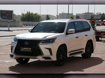 Lexus  LX  570 S Black Edition  2020  Automatic  92,000 Km  8 Cylinder  Four Wheel Drive (4WD)  SUV  White