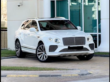 Bentley  Bentayga  2021  Automatic  57,000 Km  8 Cylinder  Four Wheel Drive (4WD)  SUV  White