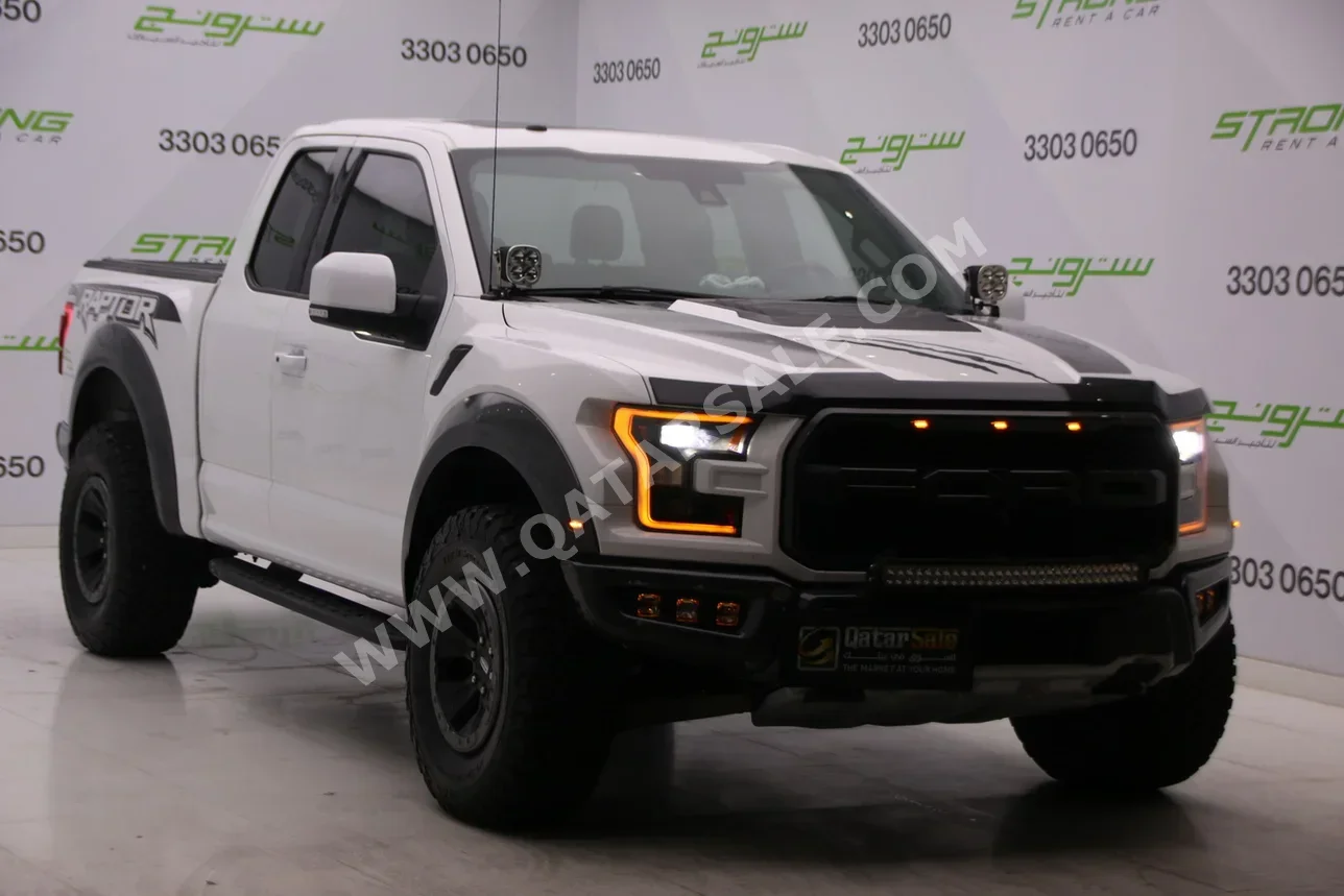 Ford  Raptor  2017  Automatic  112,223 Km  6 Cylinder  Four Wheel Drive (4WD)  Pick Up  White