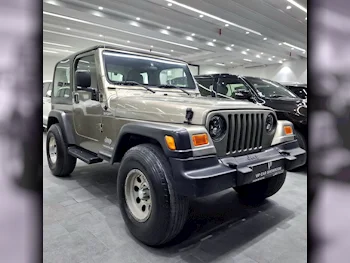 Jeep  Wrangler  Sport  2003  Manual  290,000 Km  6 Cylinder  Four Wheel Drive (4WD)  SUV  Brown