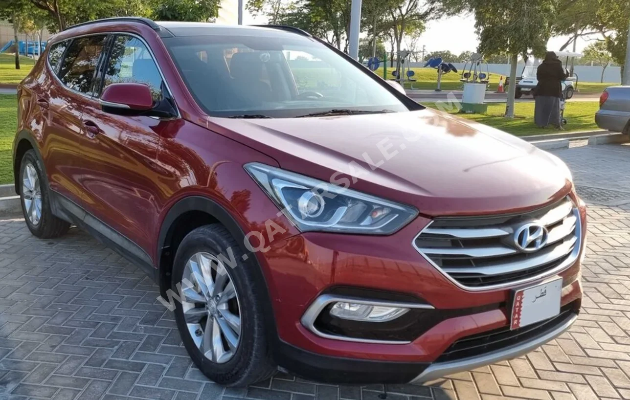 Hyundai  Santa Fe  Calligraphy  2018  Automatic  103,900 Km  6 Cylinder  Four Wheel Drive (4WD)  SUV  Red