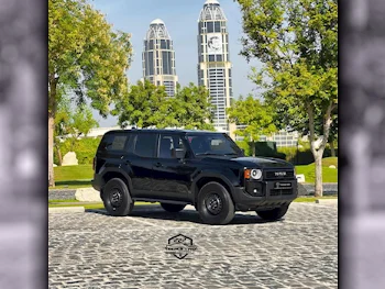 Toyota  Prado  2024  Automatic  2,600 Km  4 Cylinder  Four Wheel Drive (4WD)  SUV  Black  With Warranty