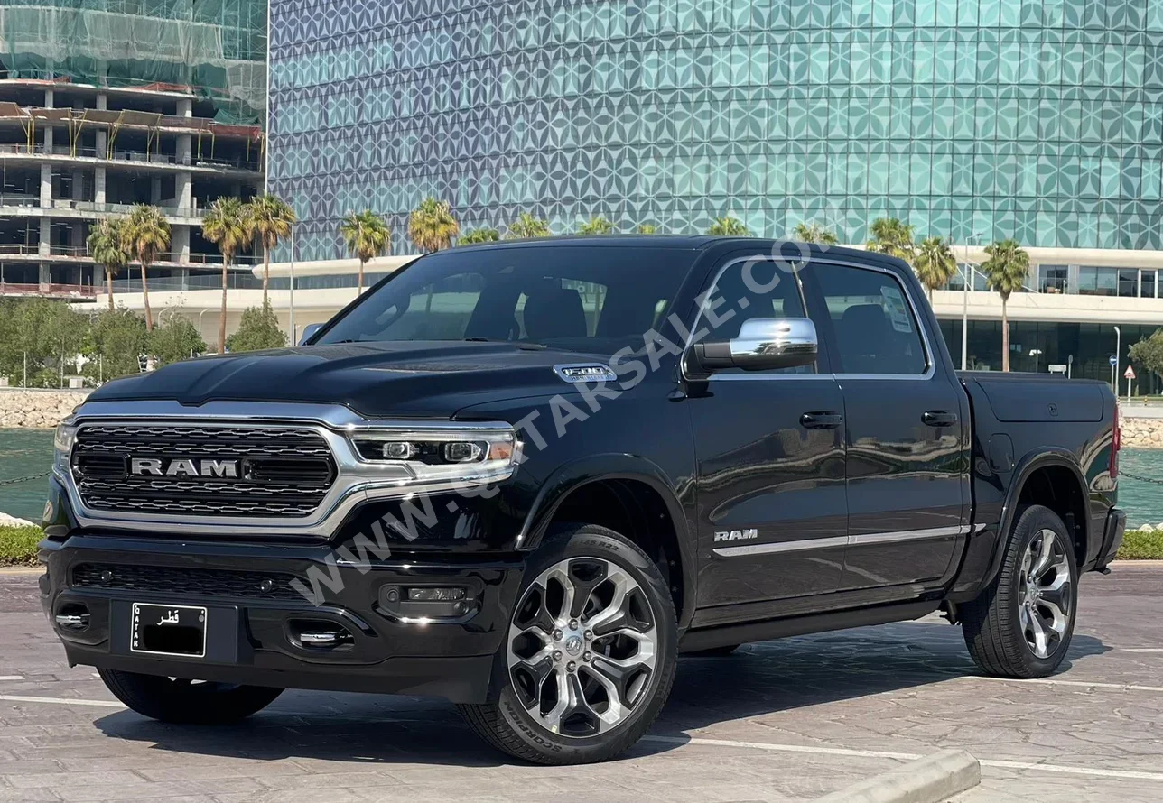 Dodge  Ram  Limited  2024  Automatic  0 Km  8 Cylinder  Four Wheel Drive (4WD)  Pick Up  Black  With Warranty