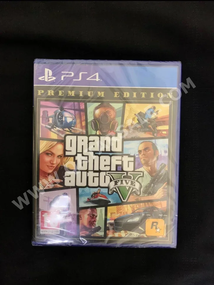 Grand Theft Auto V  - PlayStation 4  Video Games CDs