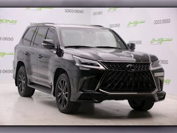 Lexus  LX  570 S Black Edition  2020  Automatic  76,000 Km  8 Cylinder  Four Wheel Drive (4WD)  SUV  Black