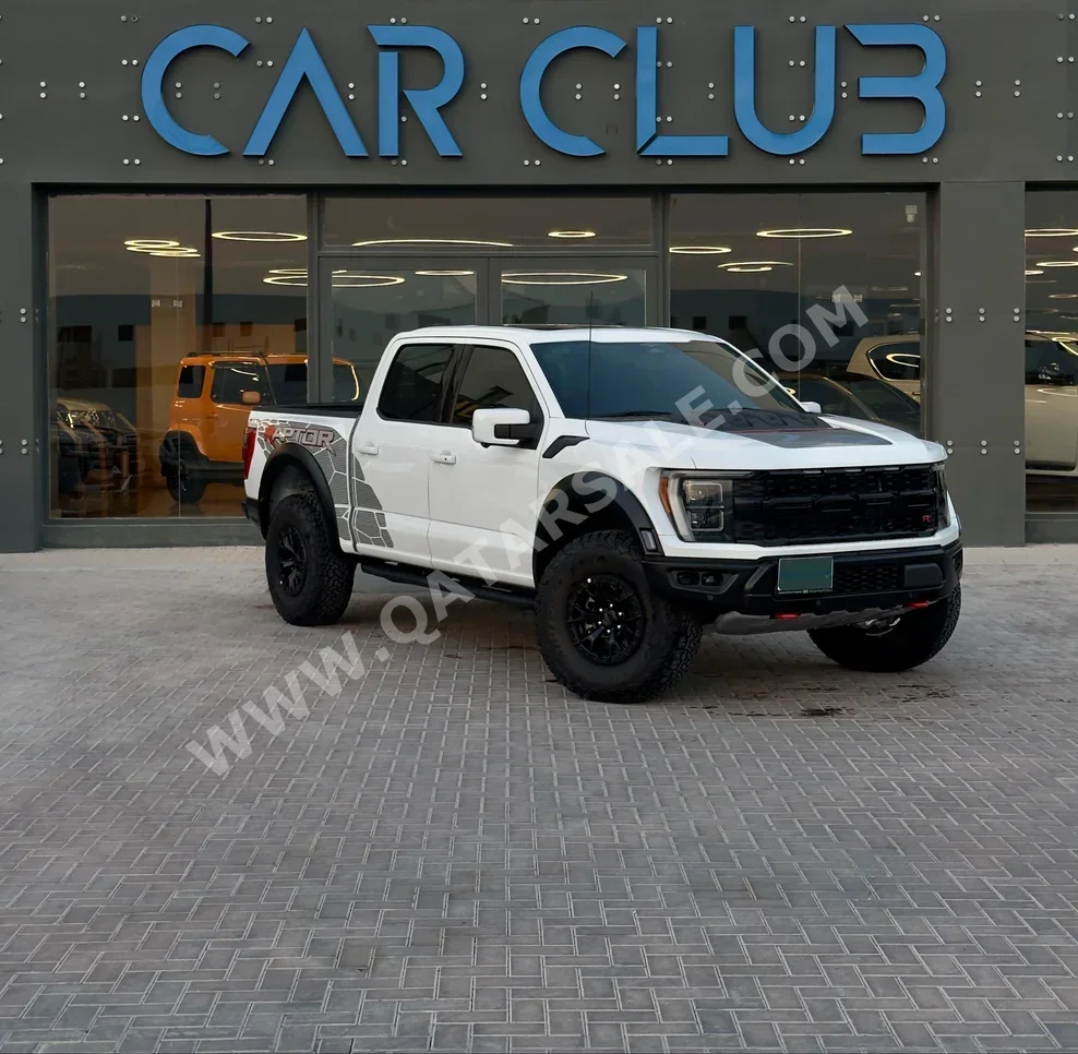 Ford  Raptor  R  2023  Automatic  1,300 Km  8 Cylinder  Four Wheel Drive (4WD)  Pick Up  White  With Warranty