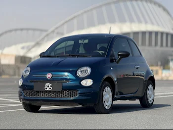 Fiat  500  2023  Automatic  2,000 Km  4 Cylinder  Front Wheel Drive (FWD)  Hatchback  Blue  With Warranty