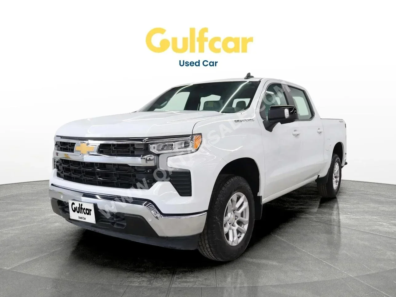 Chevrolet  Silverado  LT  2024  Automatic  20 Km  8 Cylinder  Four Wheel Drive (4WD)  Pick Up  White  With Warranty