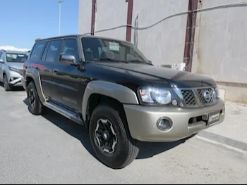 Nissan  Patrol  Super Safari  2021  Manual  9,000 Km  6 Cylinder  Four Wheel Drive (4WD)  SUV  Black  With Warranty