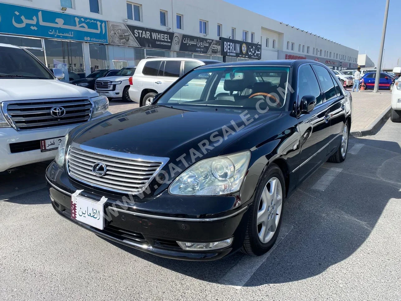  Lexus  LS  430  2006  Automatic  80,000 Km  8 Cylinder  Rear Wheel Drive (RWD)  Sedan  Black  With Warranty