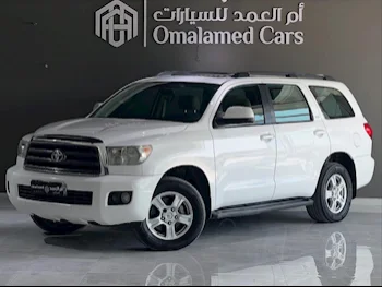 Toyota  Sequoia  2014  Automatic  291,000 Km  8 Cylinder  Four Wheel Drive (4WD)  SUV  White