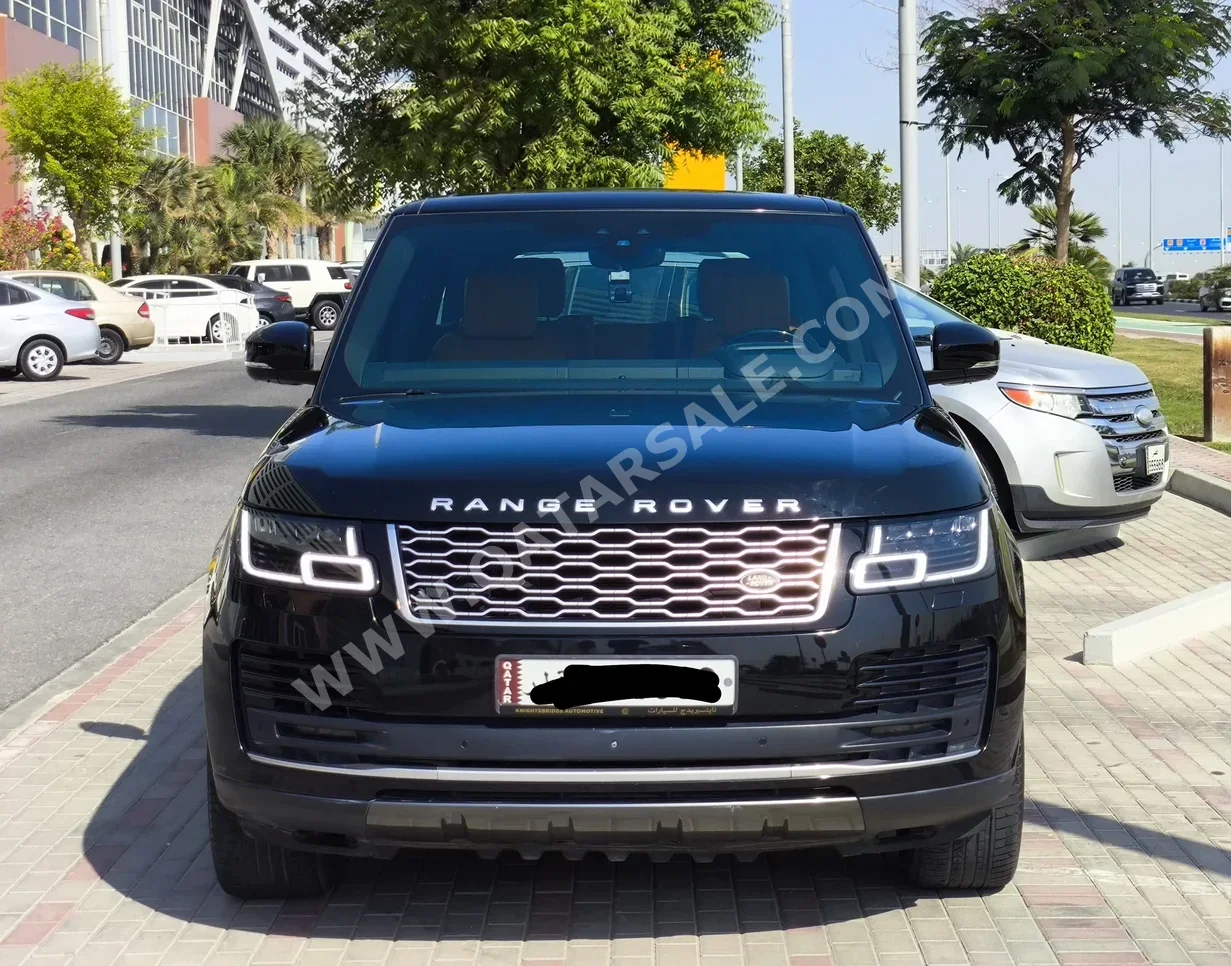 Land Rover  Range Rover  Vogue  Autobiography  2018  Automatic  83,000 Km  8 Cylinder  Four Wheel Drive (4WD)  SUV  Black