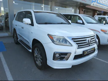 Lexus  LX  570  2009  Automatic  400,000 Km  8 Cylinder  Four Wheel Drive (4WD)  SUV  White