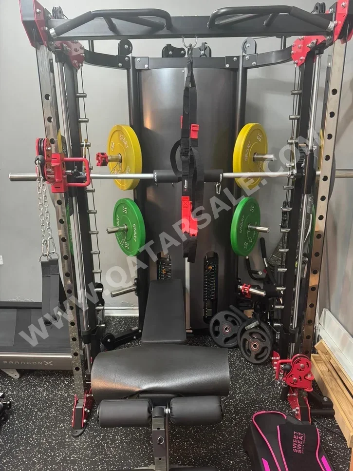 Gym Equipment Machines - Racks And Gym Systems  - Black