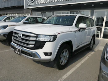 Toyota  Land Cruiser  GXR Twin Turbo  2024  Automatic  26,000 Km  6 Cylinder  Four Wheel Drive (4WD)  SUV  White  With Warranty