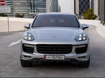 Porsche  Cayenne  Turbo  2016  Automatic  76,000 Km  8 Cylinder  Four Wheel Drive (4WD)  SUV  Silver